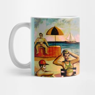 boys on the beach Mug